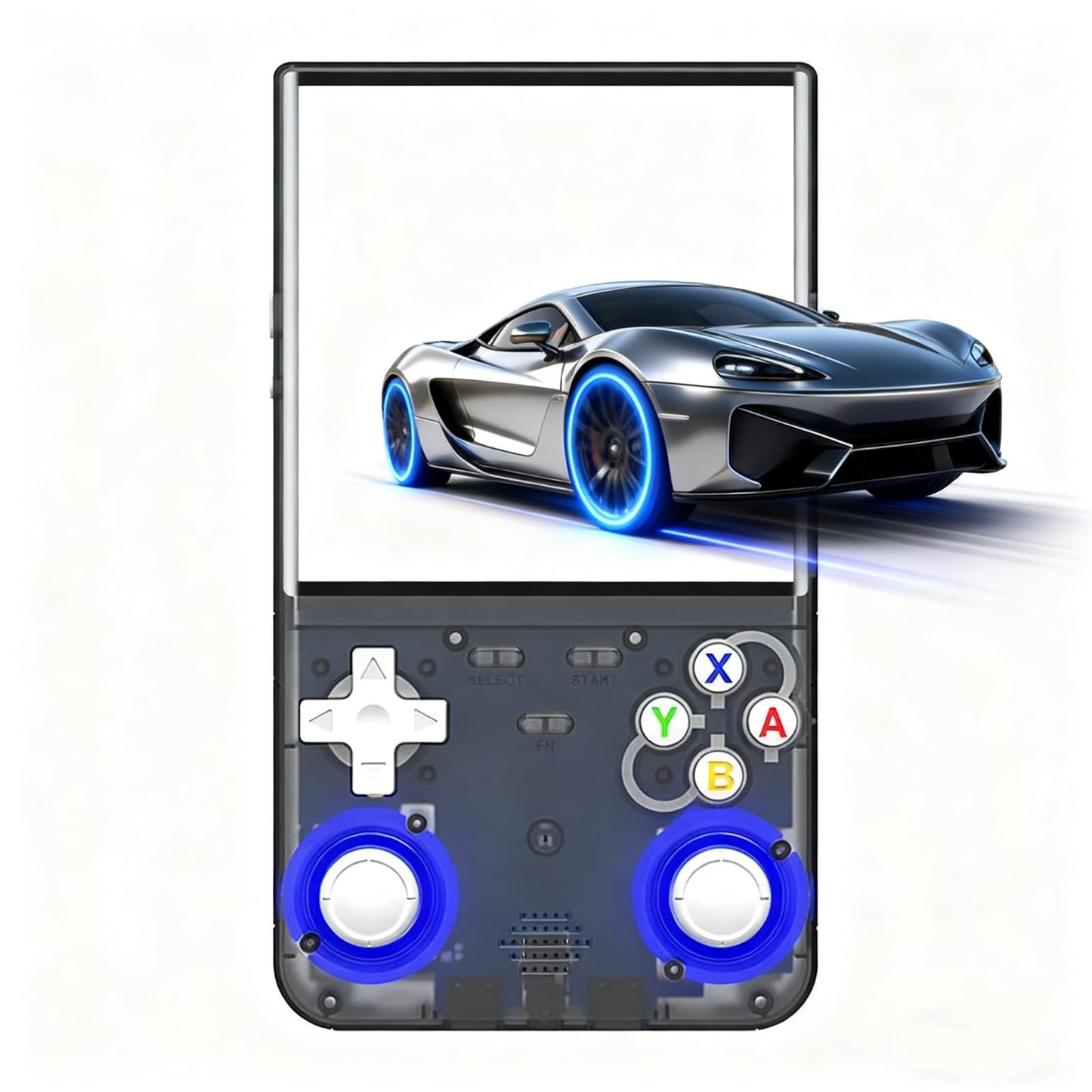 Blorkbuy R36 Ultra Retro Handheld Game Console-2025 Model with 128GB, 4-Inch IPS Screen, Over 30K Games Mini Video Games Console, Supports 23 Emulators, Linux-Based Retro Gaming Console (Black)