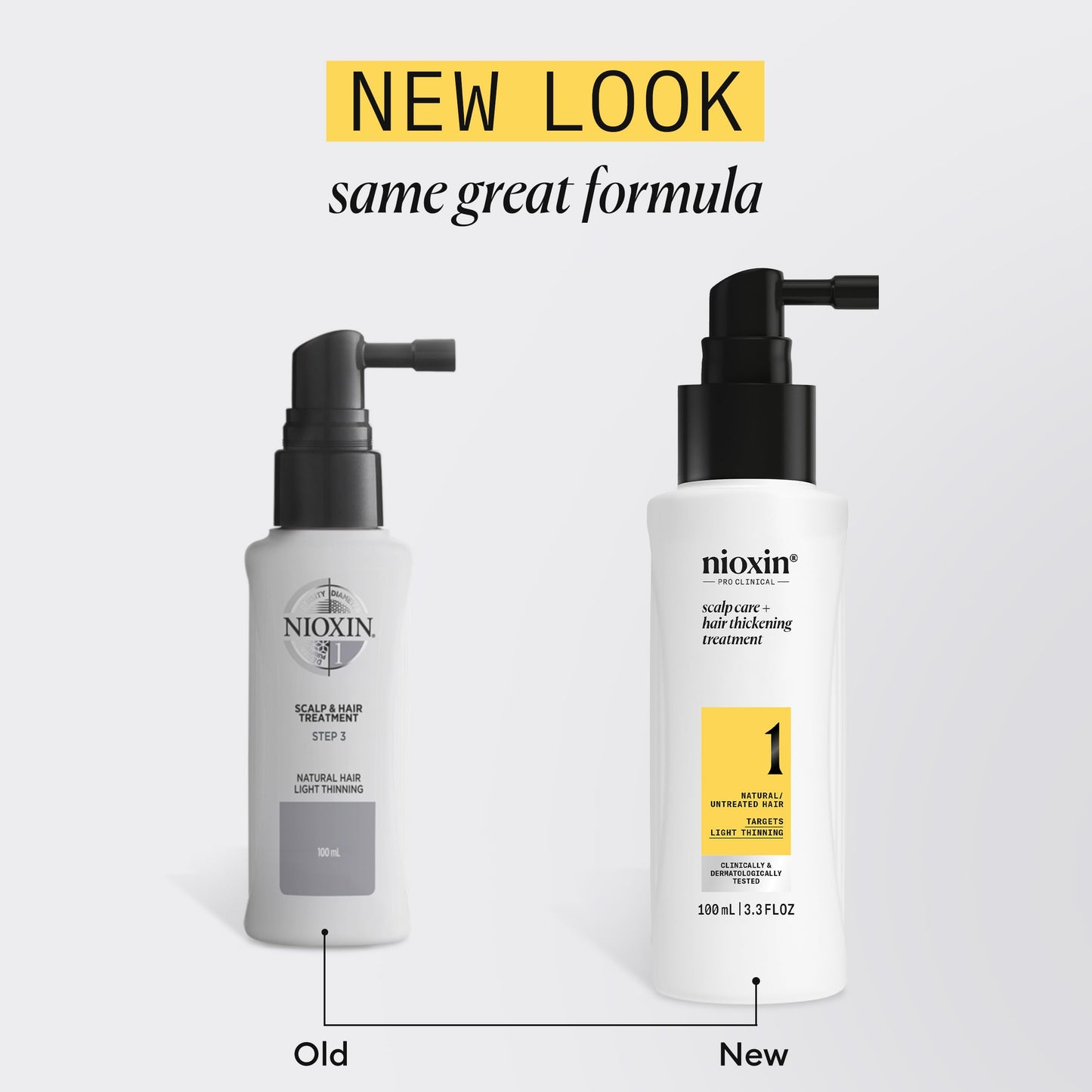 Nioxin System 1 Scalp Care + Hair Thickening Leave-In Treatment | For Natural Hair with Light Thinning | Strengthen Against Dama