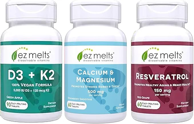 EZ Melts Bone & Joint Health Bundle, Sugar-Free