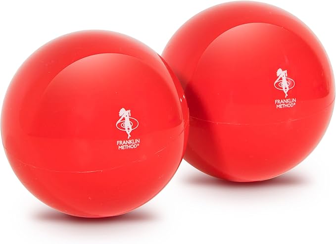 OPTP Franklin Method Mini Smooth Ball Set (Pair) - Massage Balls for Tight Muscles and Fascia - Targeted Back and Neck Mas...