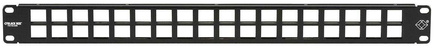 Black Box Multimedia Patch Panel, 1U, 36-Port