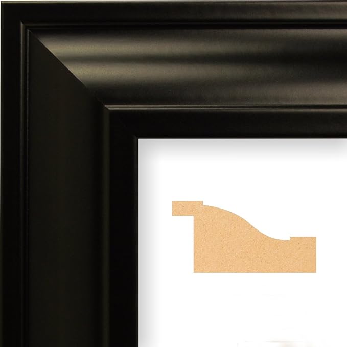 Push Pin Travel Maps - Blue Oceans World Push Pin Travel Map with Black Frame- 27.5" x 39.5" - 8 Handcrafted Frame Options - Made in USA - Ideal for Adventurous Travelers