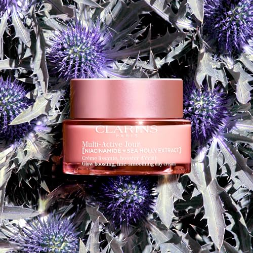Clarins Multi-Active Day Moisturizer with Niacinamide | Smooth Fine Lines | Visibly Tighten Pores | Even Tone and Texture...