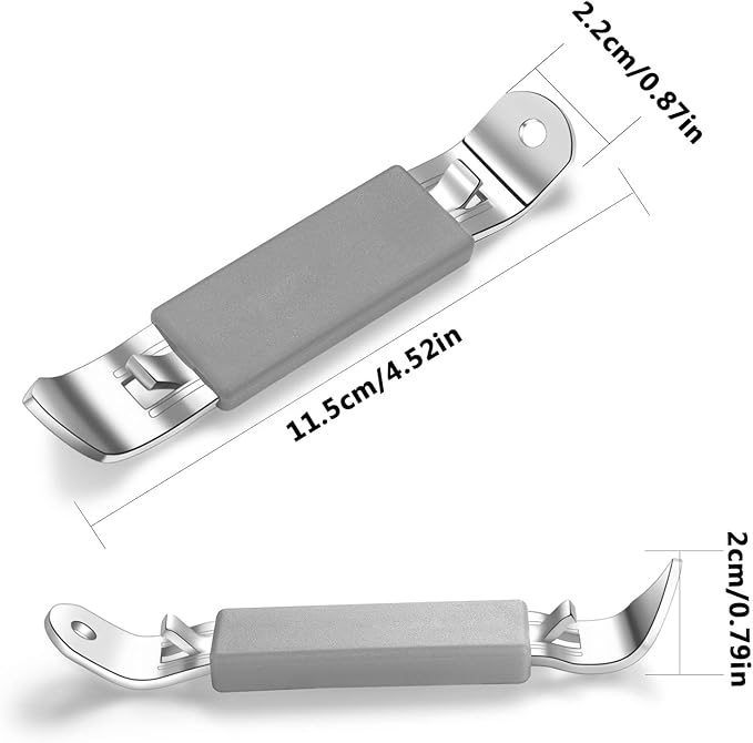 3 Pieces Magnetic Bottle Openers Can Opener Classic Beer Opener Stainless Steel Small Bottle Opener Can Tapper with Magnet for Camping and Traveling HANCELANT