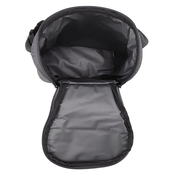 Asixxsix Insulated Baby Bottle Bag, Baby Bottle Holder Extra Storage, and, Easy to Carry, Travel Accessory, Keeps Bottles Warm or Cooler (Gray)