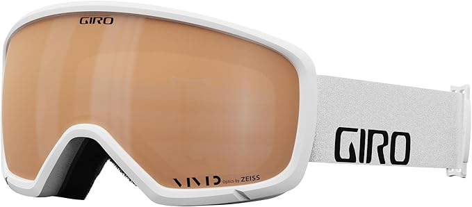 Giro Ringo Ski Goggles - Snowboard Goggles for Men, Women & Youth - VIVID Lens - Anti-Fog - OTG (Over Glasses)