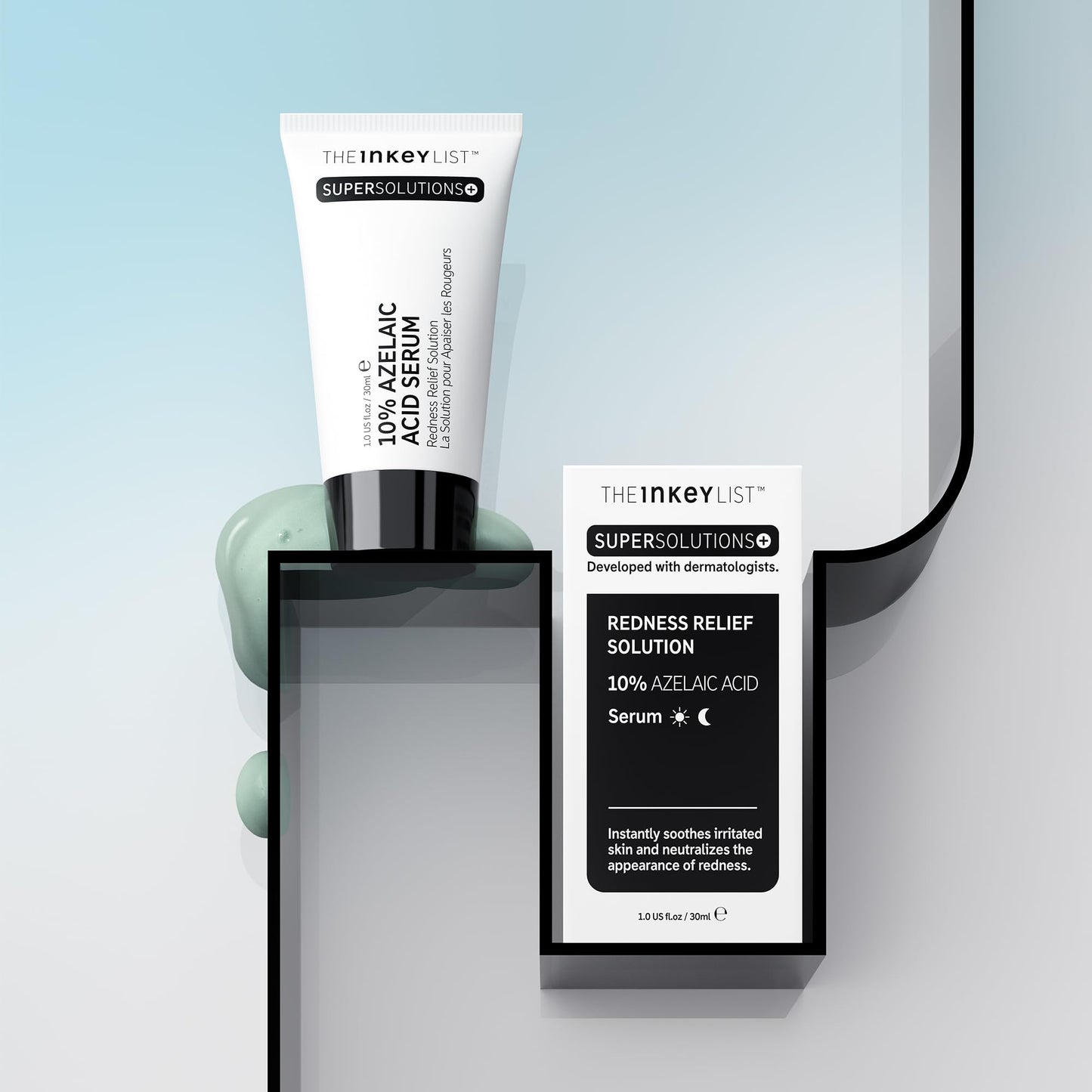 The INKEY List SuperSolutions Azelaic Acid 10% Serum, Fast-Absorbing Formula Helps Reduce Appearance of Redness and Soothes Skin