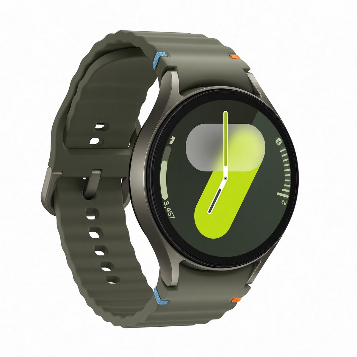 SAMSUNG Galaxy Watch 7 | 44mm | AI Smartwatch w/ 1.5" AMOLED, Wear OS 5, Wi-Fi, Bluetooth, Heart Rate, Sleep Apnea & GPS Fitness Tracker | International Model L310 | w/Fast Charger, Green