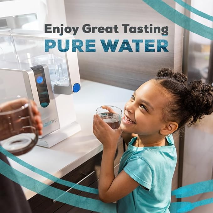 AquaTru - Replacement Reverse Osmosis Filter (Stage 3) for Countertop Reverse Osmosis Water Filter Purification System (AquaTru Classic, Connect & Under Sink AquaTru Water Purifier Filter)