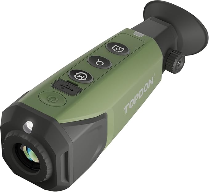 TOPDON TS004 Thermal Imaging Monocular, 320 x 240 TISR 256 x 192 IR Resolution, Supported Wireless Connection, 13mm 50Hz T...