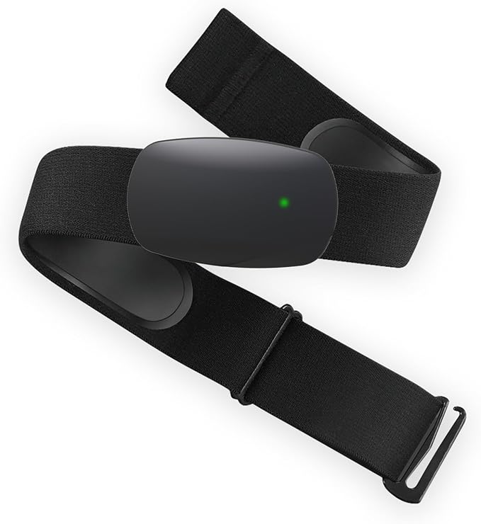 Heart Rate Monitor Chest Strap HRM CHILEAF Accurate HR Sensor ANT+ Bluetooth Waterproof Comfortable Washable Strap Long Ba...