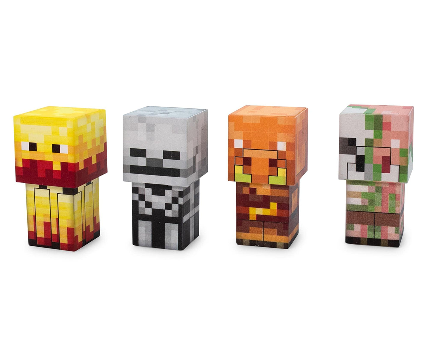 Ukonic Minecraft Mini Mob Mood Lights | LED Table Lamp | Skeleton, Blaze, Piglin, Zombified Piglin | Blue | One Size