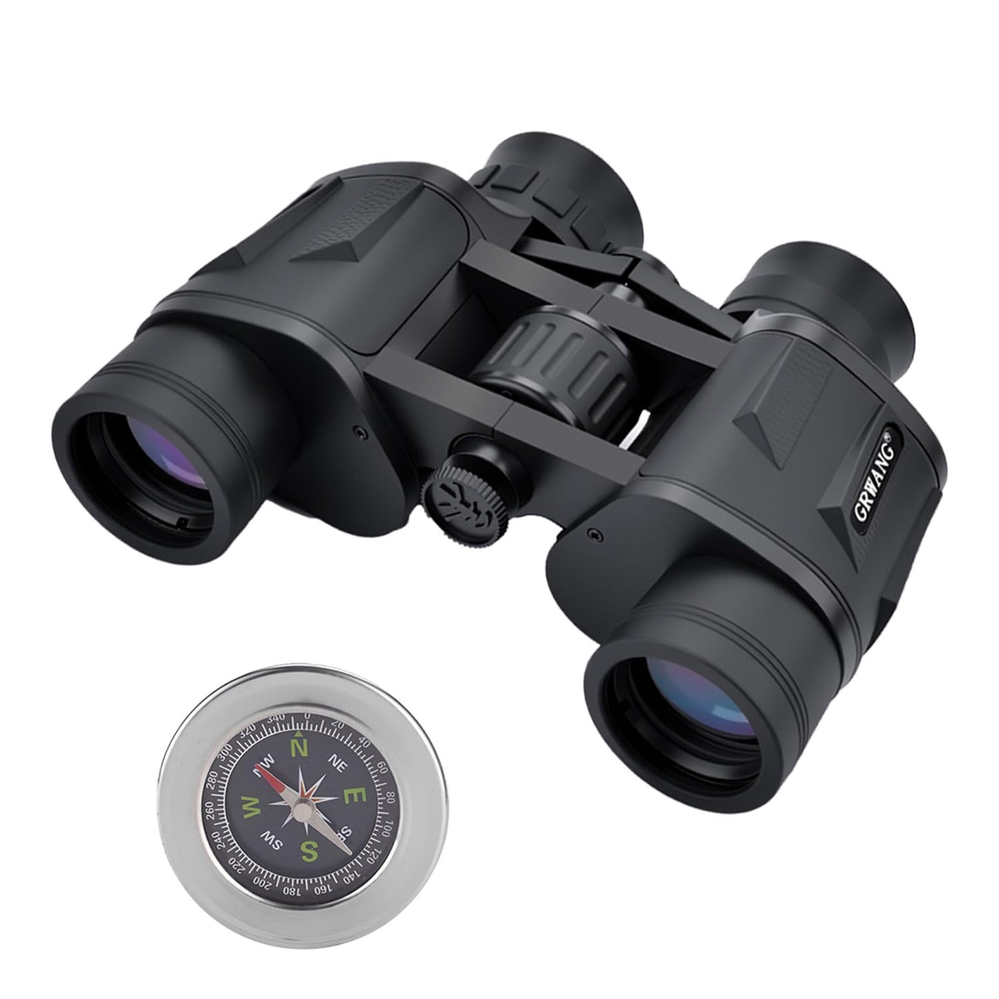 GRWANG 10x40 Professional HD Binoculars for Adults &Kids 8-12,Shock Proof Binocular with BAK4 FMC Lens, Large View & Waterproof