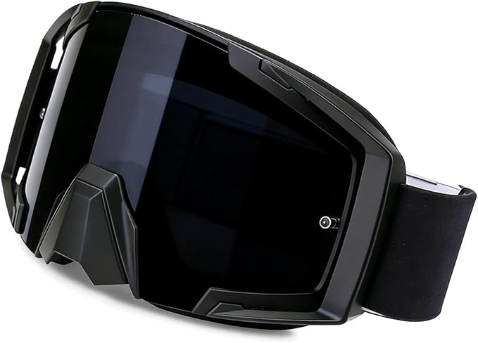 ActHose Skiing Motocross Goggles,Racing Riding Goggles ATV Dirt Bike,Ventilation Anti-Fog UV Impact Resistant for Adult