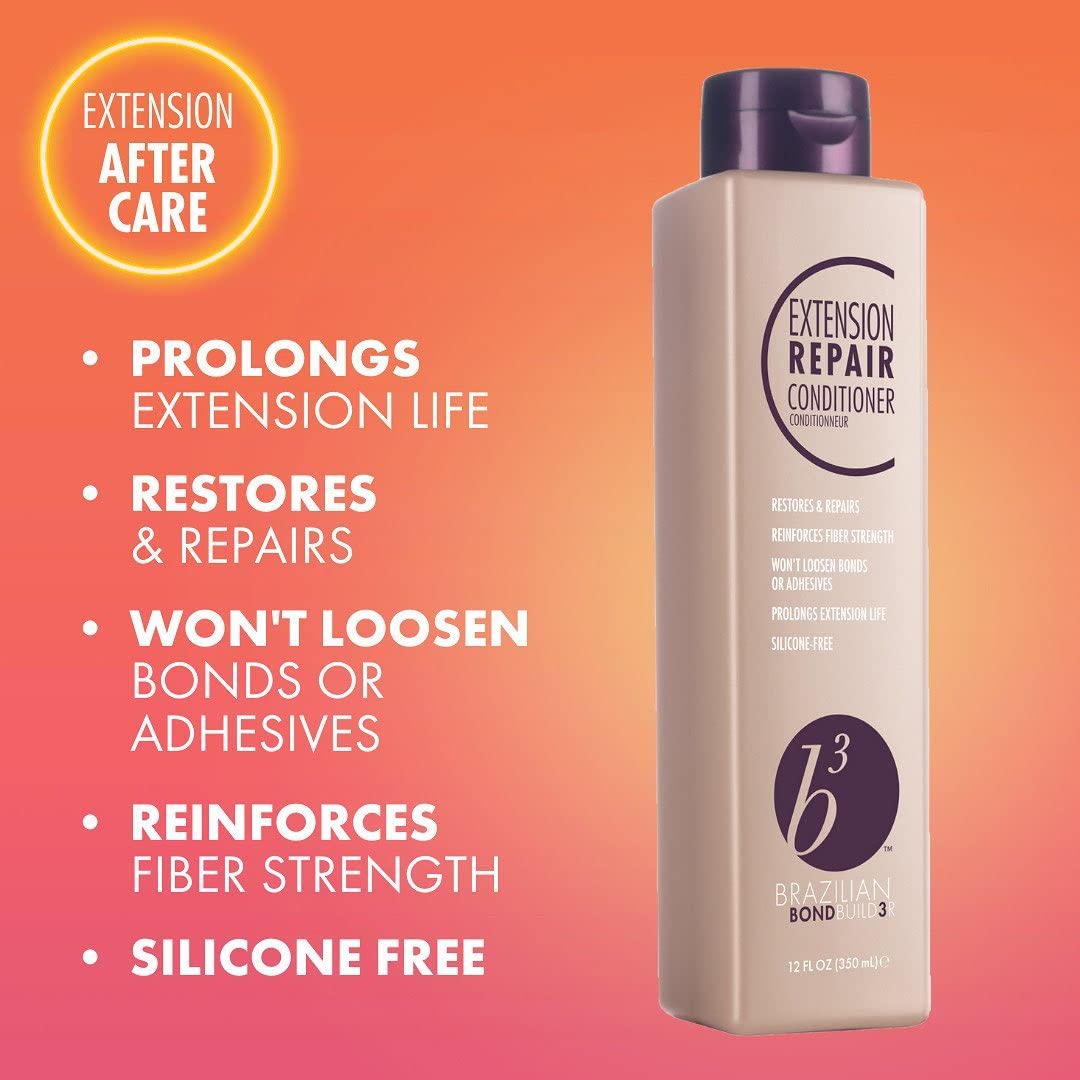 B3 Brazilian Bondbuilder Extension Shampoo/Conditioner/Refresh Trio Pack, 15 fl. oz.