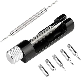 Watch Link Removal Kit, Tools to Adjust and Remove Bracelets，Pin Remover for Sizing Strap，Watch Band Adjustment Tool Kit w...