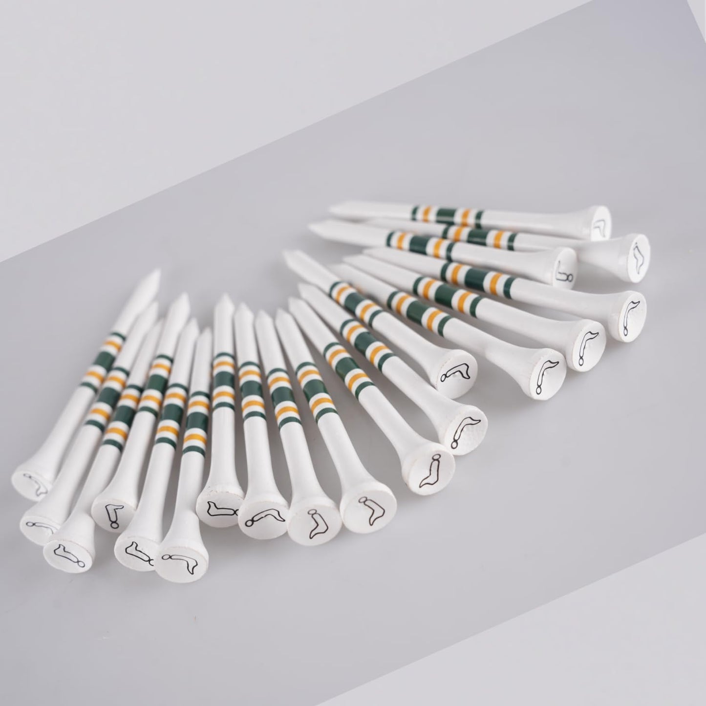 Premium Bamboo Golf Tees (83mm)