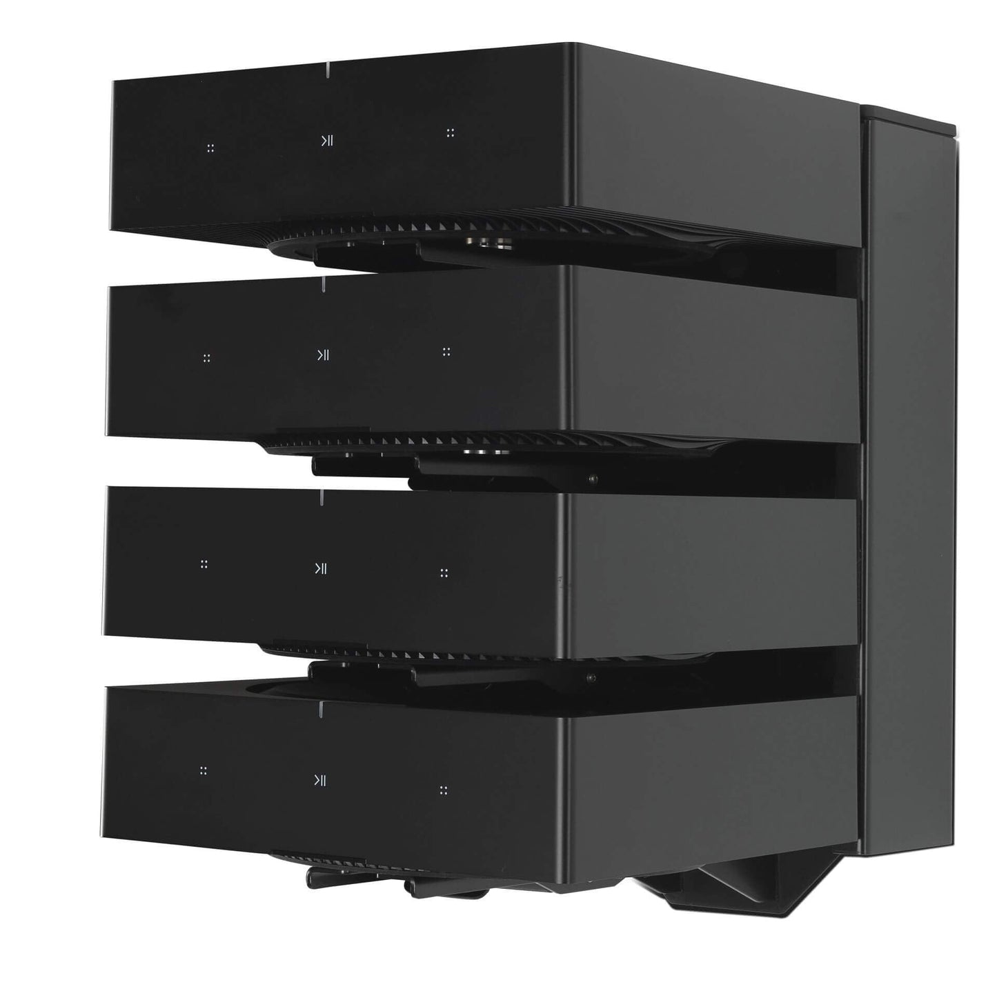 Flexson Dock For 4 Sonos Amps - Black