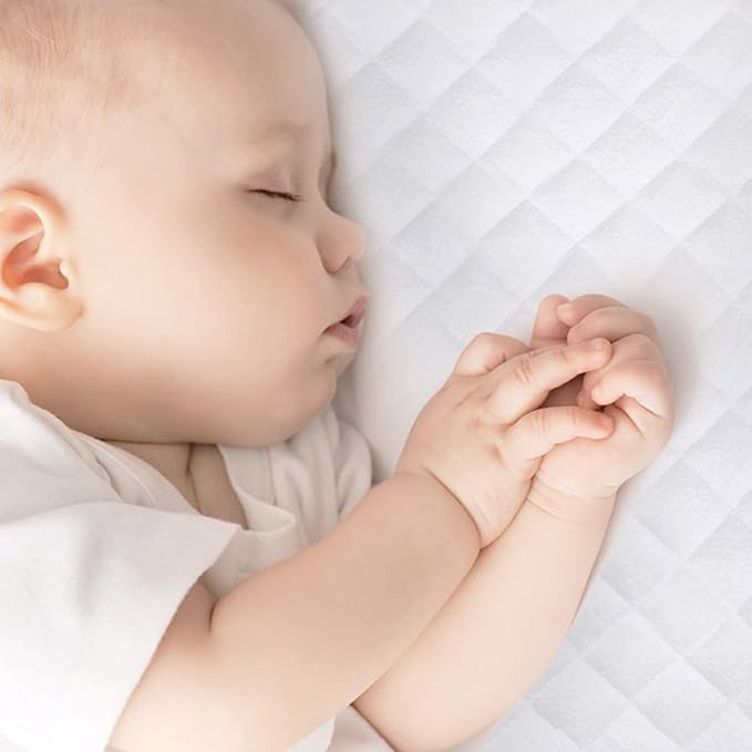 Waterproof Bassinet Mattress Pad Cover Compatible with Halo BassiNest Flex, Baby Bassinet, 2 Pack, Ultra Soft Surface, Breathable and Easy Care