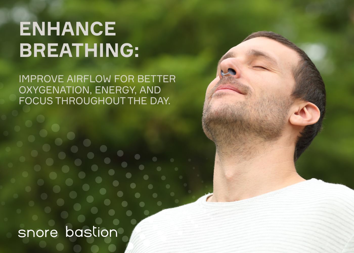 Snore Bastion Nasal Dilators for Sleeping - 12 Nasal Cones for Breathing - Nostril Opener and Soft Silicone Nose Vents for Quiet Nights and Restful Sleep - Sinus Cones