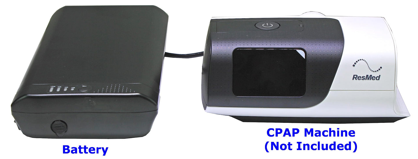BiXPower 24V Super Capacity (300Wh) Battery Pack Compatible with ResMed AirSense 11 CPAP Machine