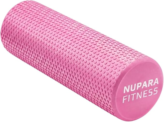 NUPARA FITNESS Foam Roller for Back, Legs, and Deep Tissue Muscles. Muscle Roller for Running, Cycling, Sports, Exercise, ...
