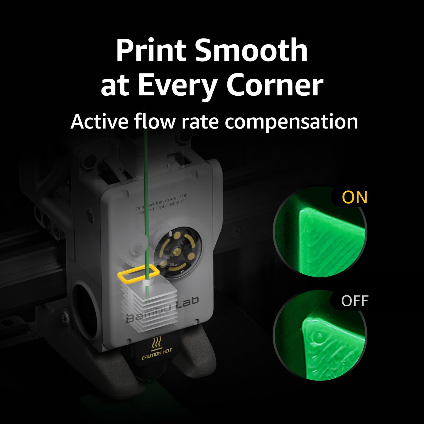 Bambu Lab A1 3D Printer, Support Multi-Color 3D Printing, High Speed & Precision, Full-Auto Calibration & Active Flow Rate Compensation, ≤48 dB Quiet FDM 3D Printers 256 * 256 * 256mm³ Build Volume
