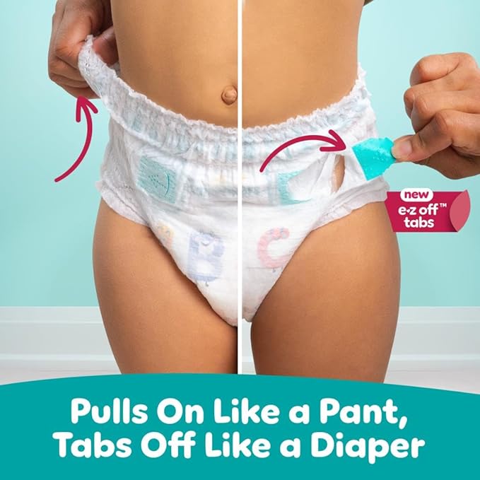 Pampers Diapers - Cruisers 360 - Size 3, 78 Count, Babyproof up to 100% Leakproof Pull-On Diaper