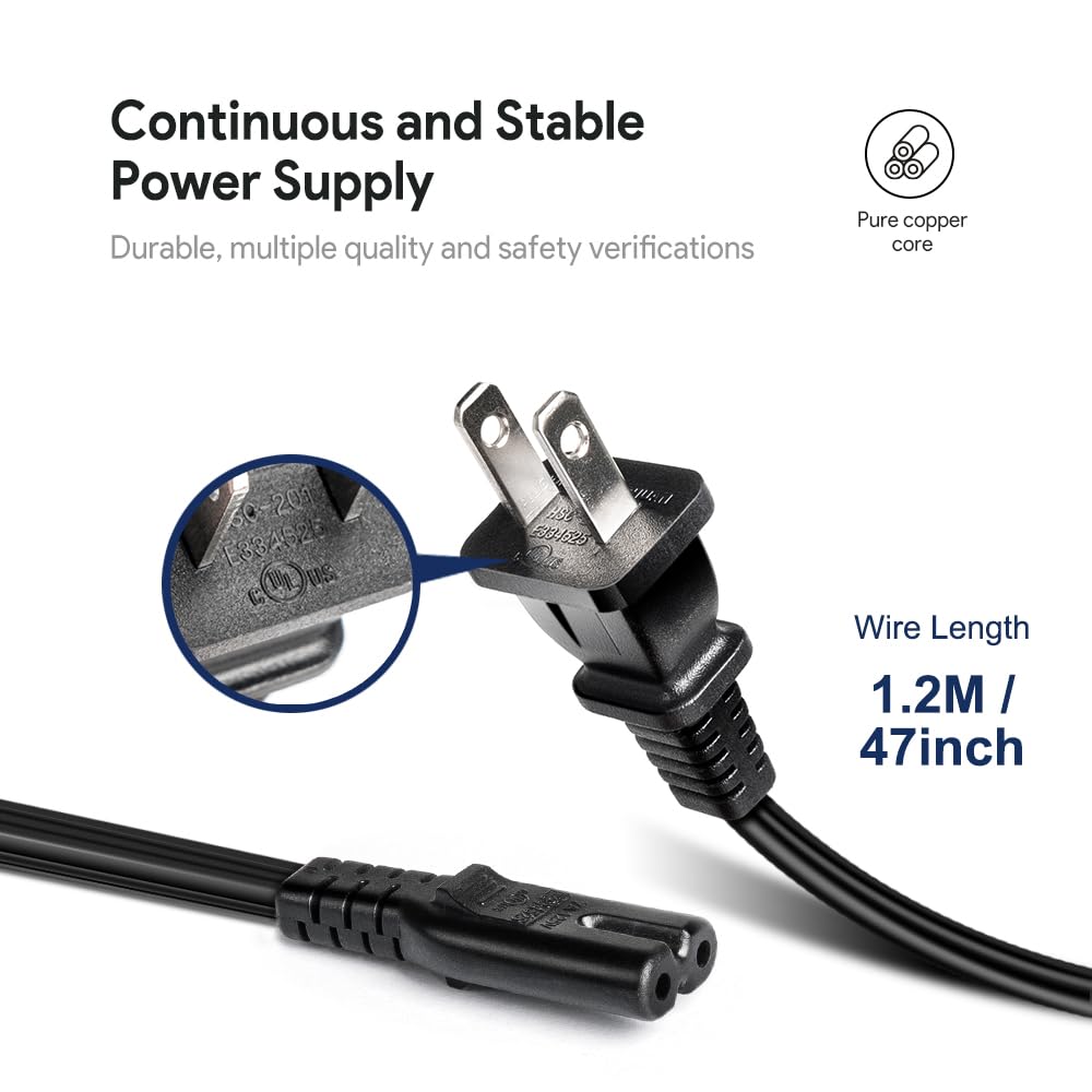 HKY Replacement ResMed AirSense 10 Power Supply 24V AC Adapter for AirStart 10 CPAP Machine, AirCurve 10, Lumis VPAP BiLevel Series 90W S10 370001 37344 37028 Power Cord