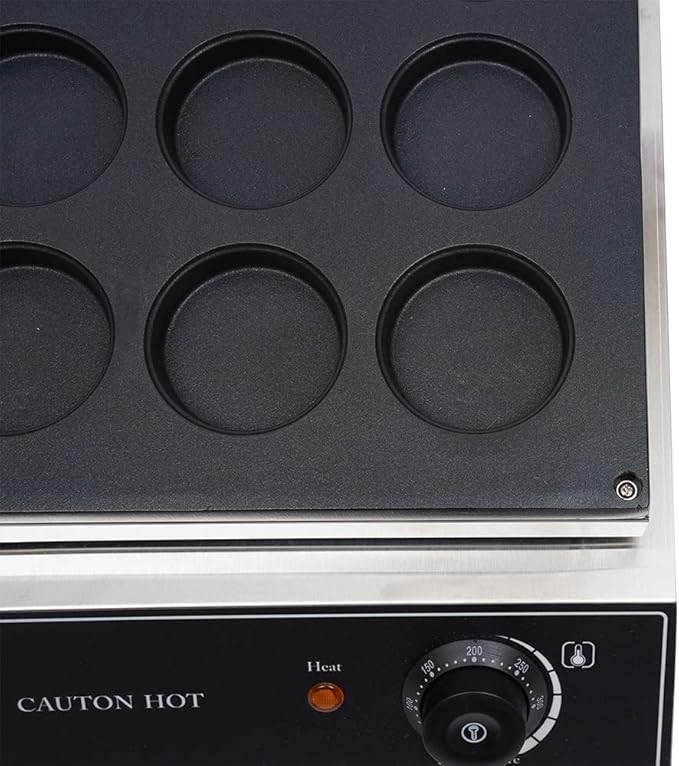 16 Holes Red Bean Cake Maker, Waffle Baker Machine Nonstick End Alarm Commercial 1700W Electric Red Bean Cake Maker Wheel Cake Baking Machine Nonstick 16 Holes