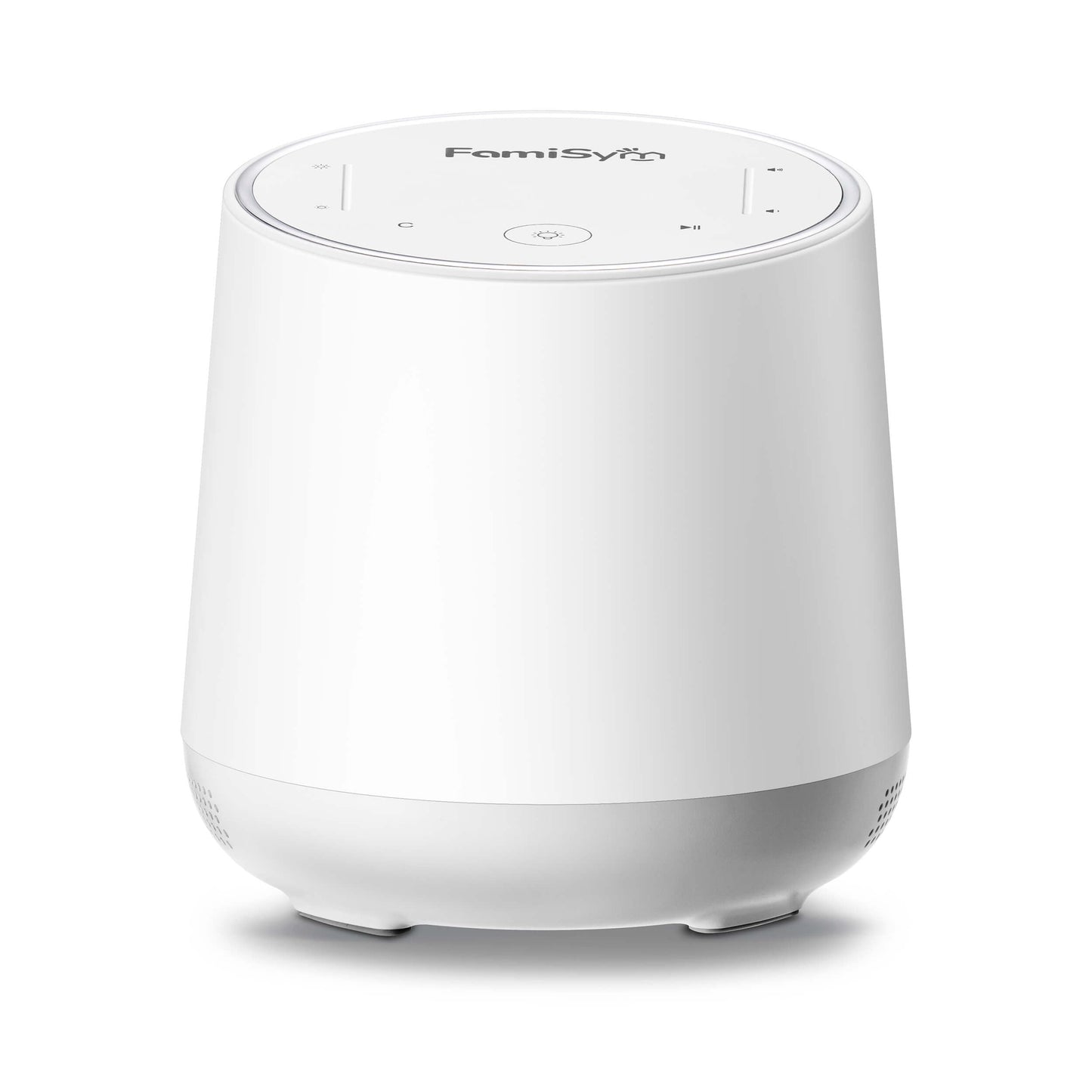 FamiSym White Noise Machine for Baby & Kids, Nursery Night Light & Alarm Clock, Dimmable Clock & Temperature Display, 34 Soothing Sounds, Toddler Sleep Trainer