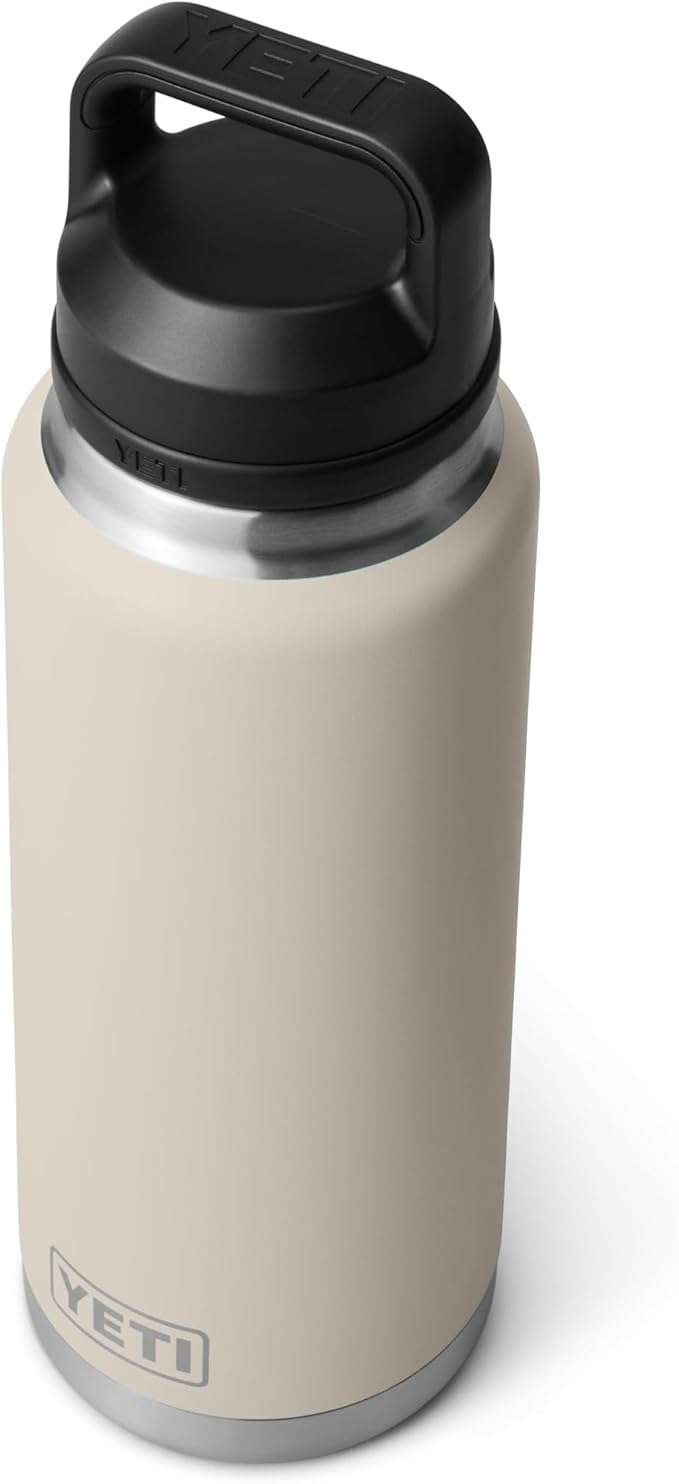 YETI Rambler 36 oz Bottle, Vacuum Insulated, Leakproof, Stainless Steel with Chug Cap