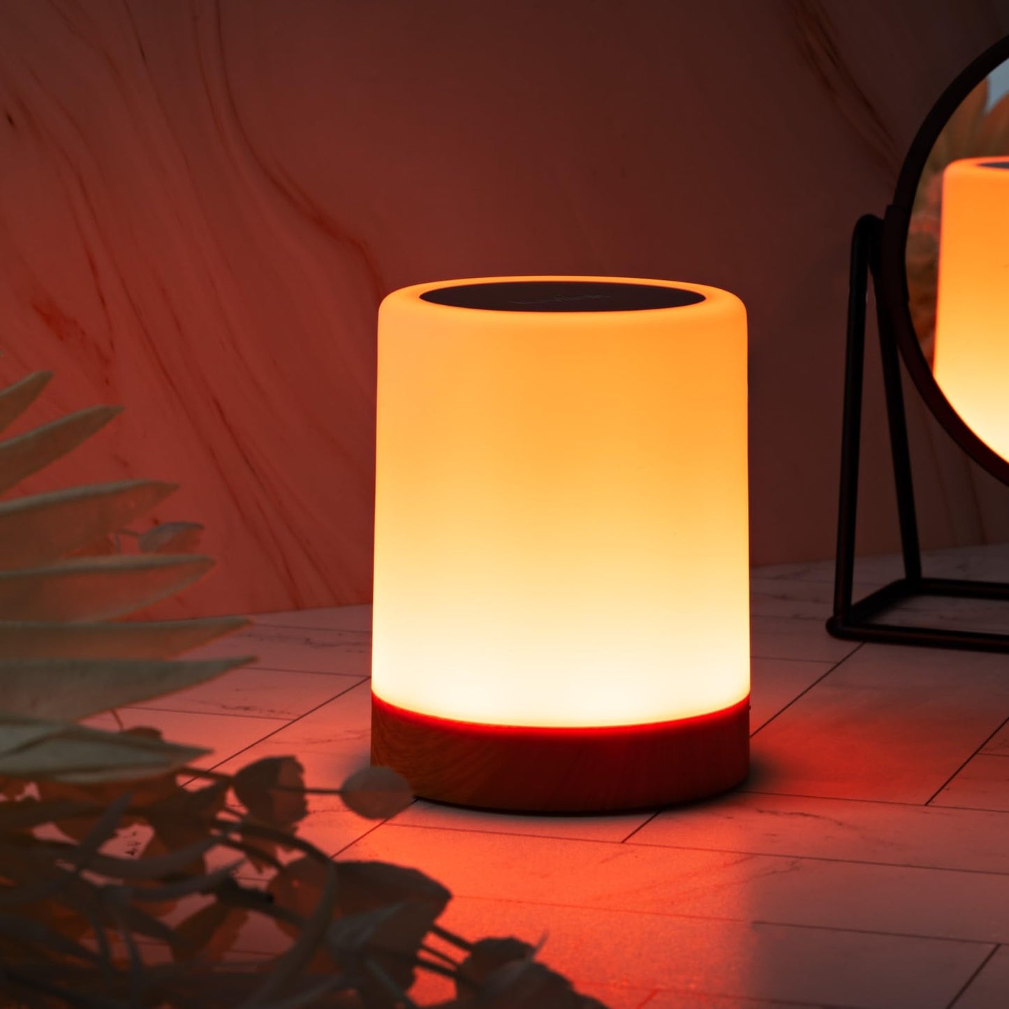 Friendship Lamps By Luvlink - No Subscription Wifi Touch Lamp For Long Distance Relationships  Couples  Friends & Family - Gift Ready (Single)