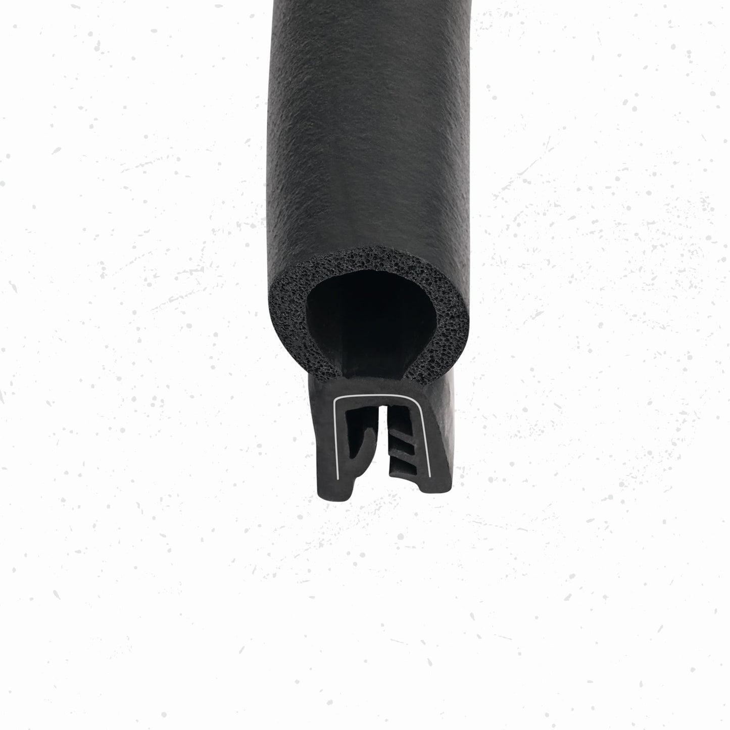 Vertical Bulb Trim Seal Bulb Diameter: 0.55 Flange Size: 0.039 To 0.14 (13 Feet)