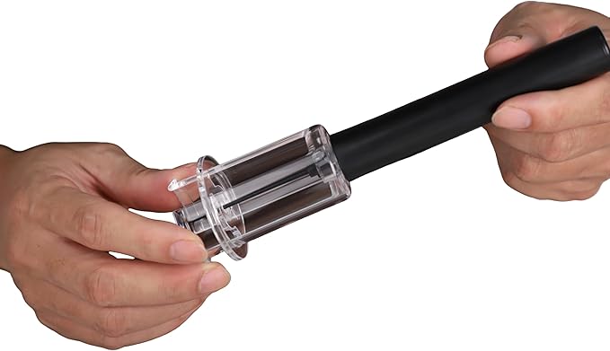 Air Pressure Pump Bottle Opener With Foil Cutter,Efficient|Lightweight|Funny Wine Opener,Simple Cork Remover,Efficient Corkscrew Bottle Opener,Great For Wine Lovers,Perfect Wine Gift. (3)