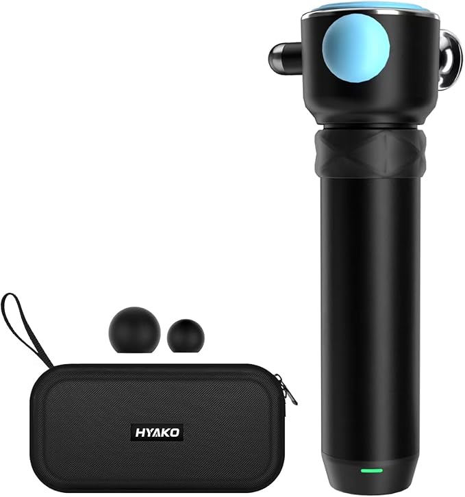 HYAKO Pro R1 Therapy Massager - Handheld Deep Tissue Vibration Massager for Full Body Pain Relief & Fascial limitation & T...