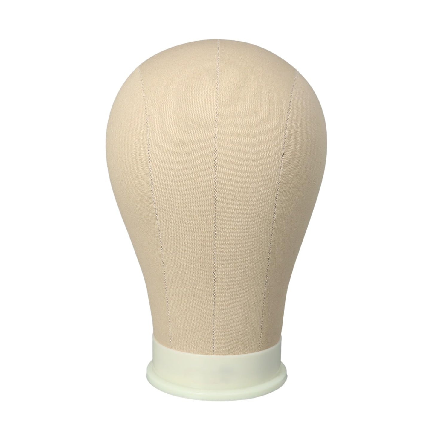 24 Inch Canvas Block Head Mannequin Head for Wigs Salon Wig Head with Mount Hole for Wig Making,Weave Hair Braiding Stand Hat Di