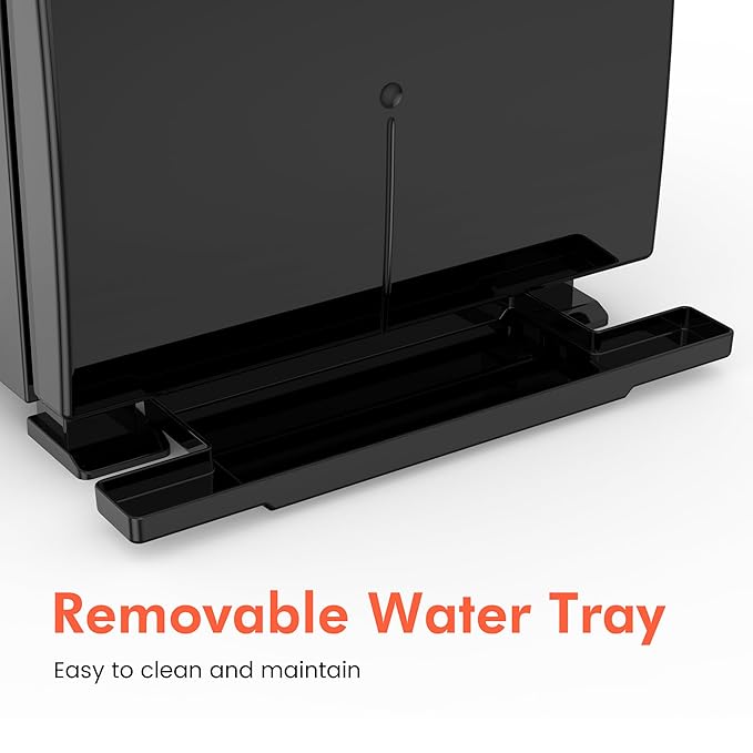 TASALON 8L Towel Warmer Hot Cabinet Box, Aluminum Inner Chamber, Removable Tray, Fast Heating for Beauty Spa Salon Massage - Black