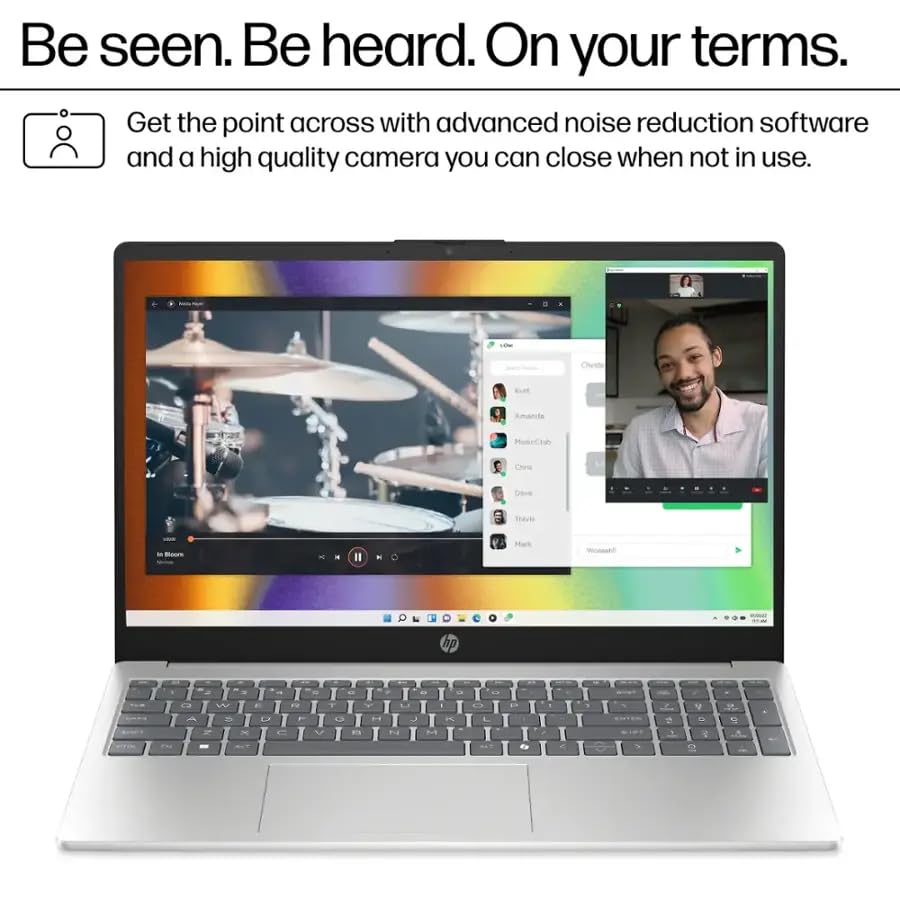 Hp 15.6 Touchscreen Business Laptop Copilot Ai, Microsoft Office Lifetime License & Windows 11 Pro, Intel 13Th Gen Core I3-1315U