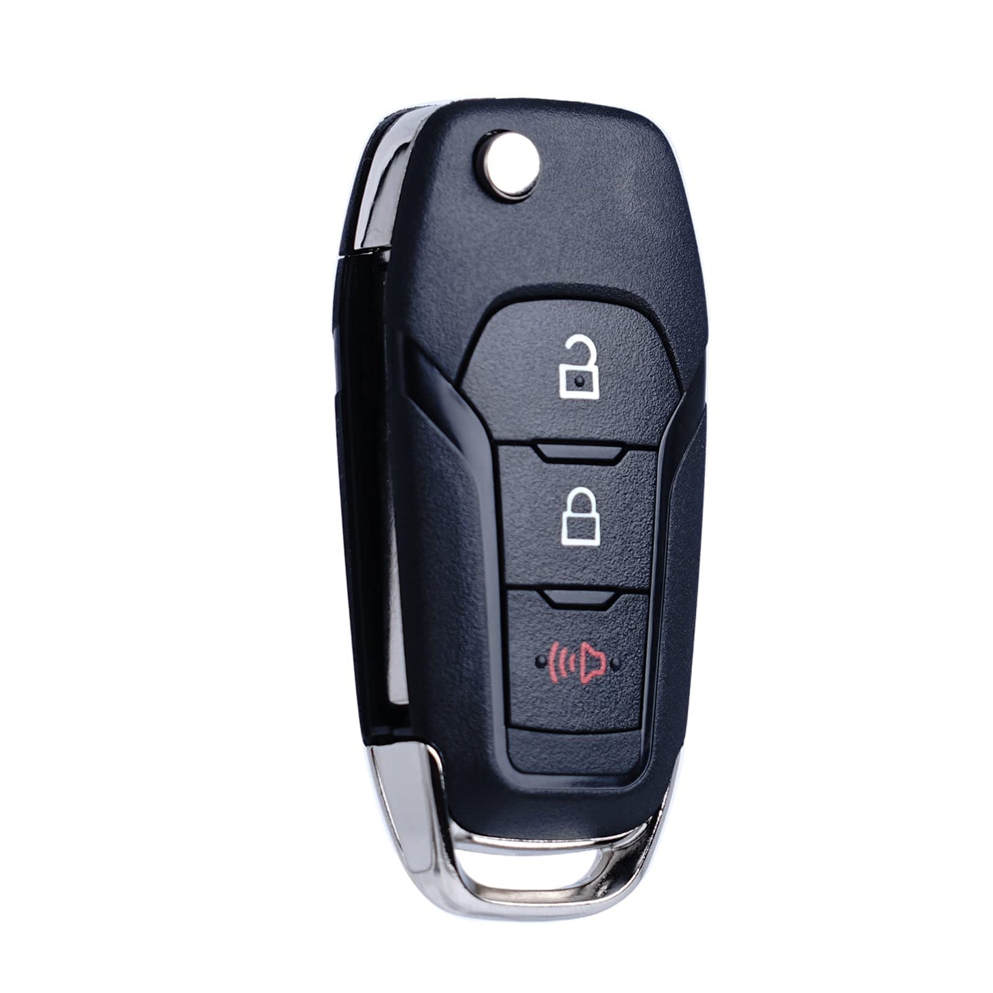 Flip Key Fob Replacement Compatible For Ford F-150 F-250 F-350 2015 2016 2017 2018 2019 2020 2022 Explorer (2016-2022) F-350 F-4