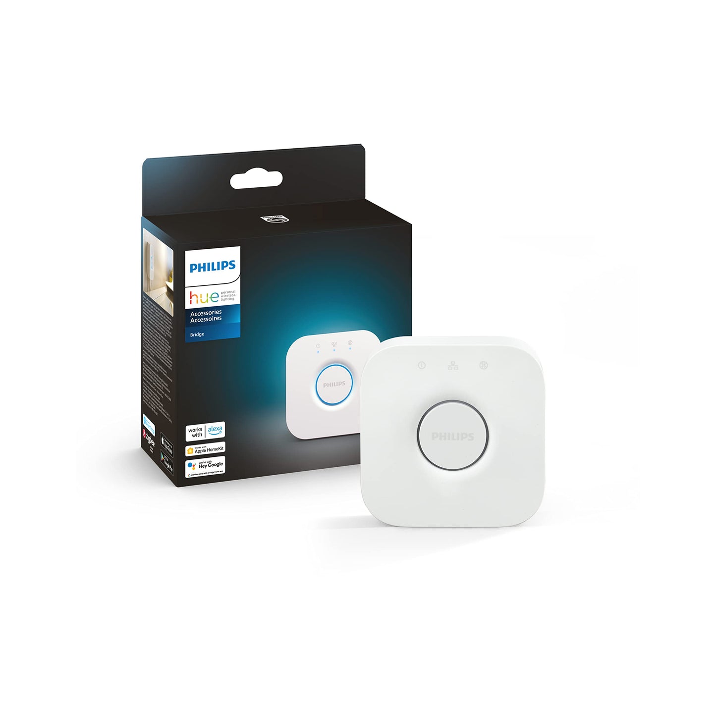 Philips Hue Bridge, Unlock The Full Potential Of Hue Bridge System, Multi-Room And Out-Of-Home Control, Create Automations And Z