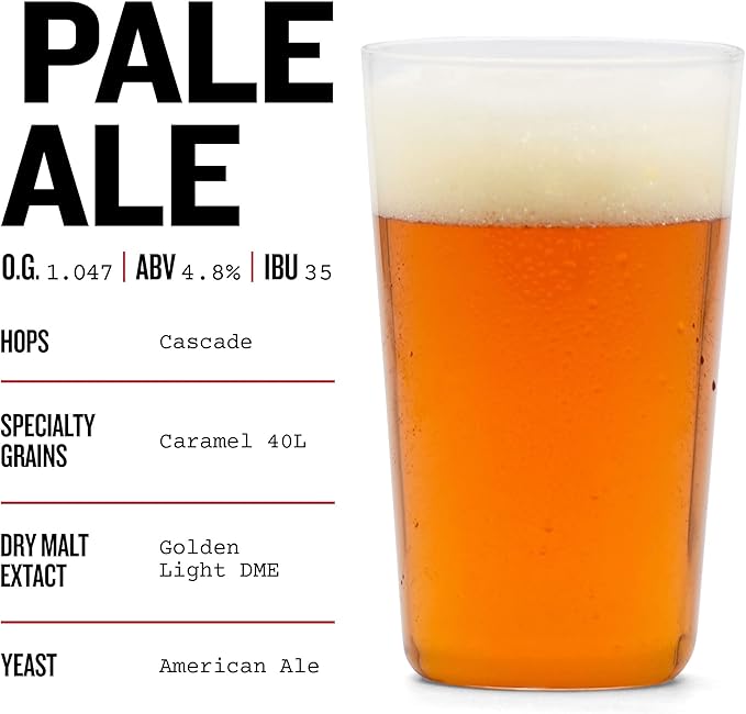 Northern Brewer - Siphonless 1 Gallon Craft Beer Making Starter Kit, Equipment and Beer Recipe Kit (Pale Ale)