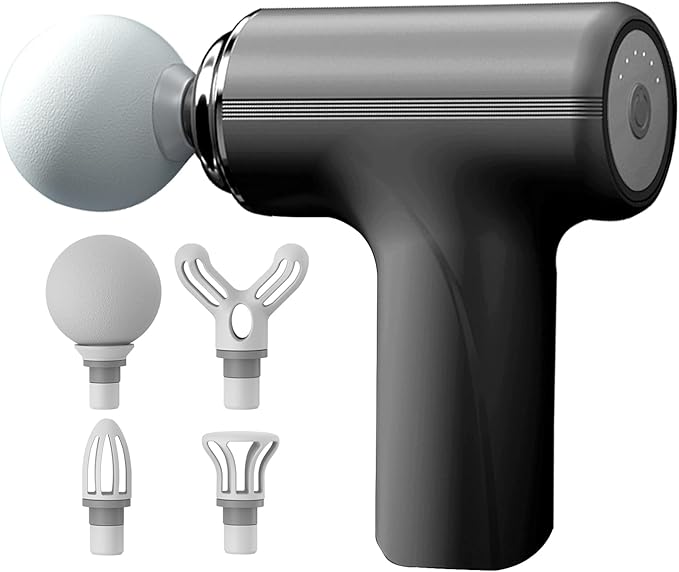 ZEOEZHBI Thanksgiving & Christmas Gift Pick, Mini Massage Gun, Deep Tissue Back Massager for Athletes, Back and Neck Massa...