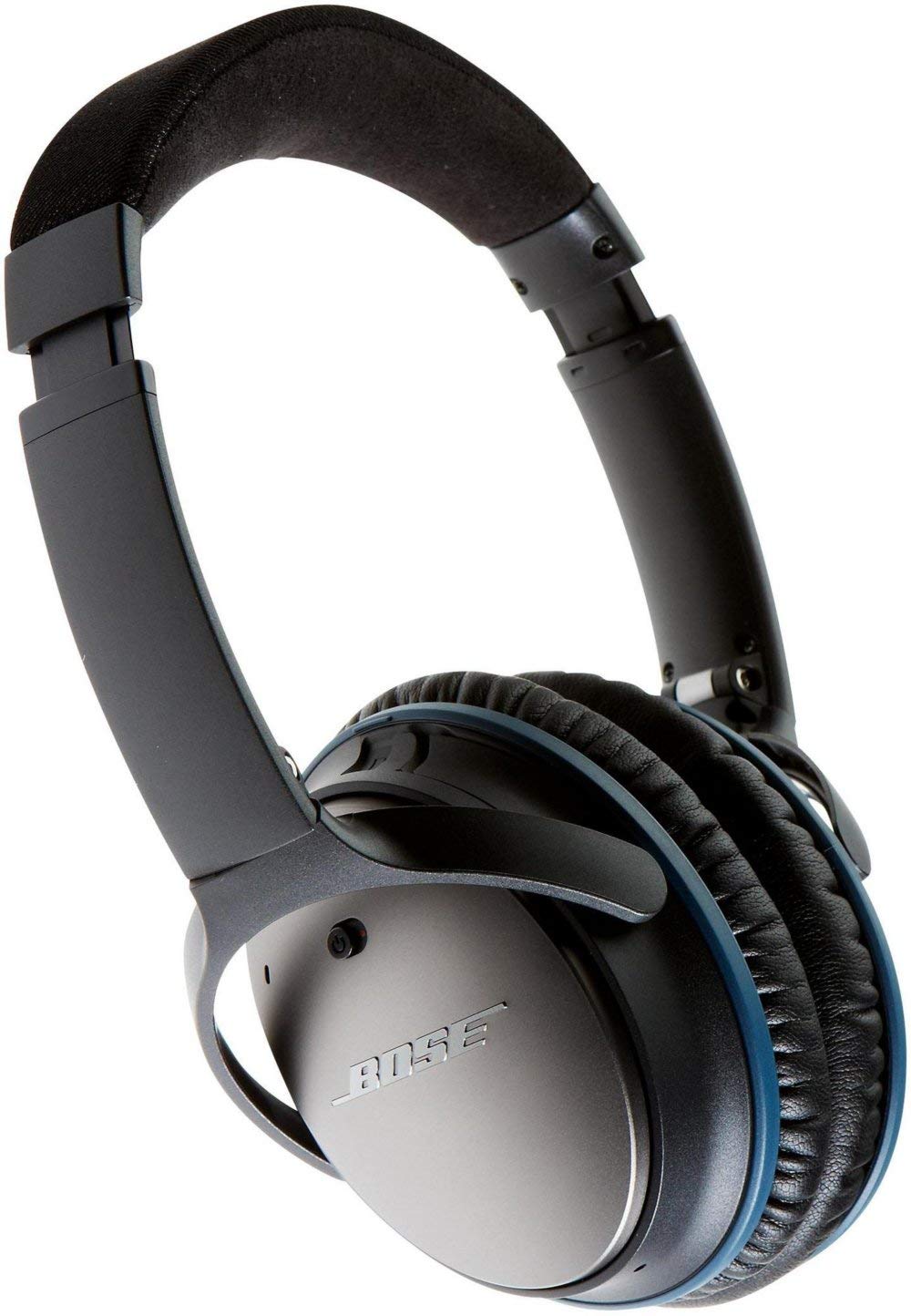 Bose QuietComfort 25 Noise Cancelling Headphones (Apple) Black (Renewed)