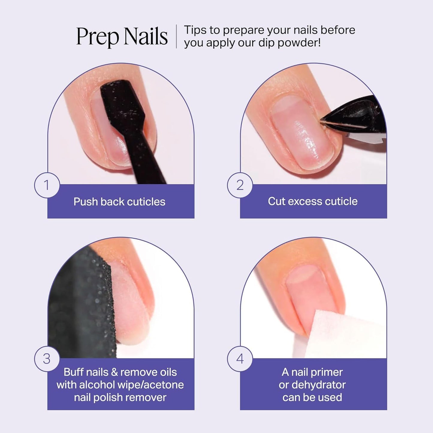 Nailboo Dip Powder Nail Kit - Includes 3 Custom Made Dip Powders, Gel Base Coat, Activator, Top Coat, Pro Tools for Salon-Qualit