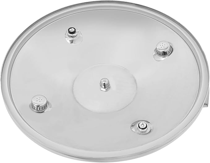 27.5QT Stainless Steel Pressure Cooker, 60Kpa Large Steamer Cooking Pressure Canner, Safety Valves, Compatible with Induction and Gas Stovetops for Family or Commercial