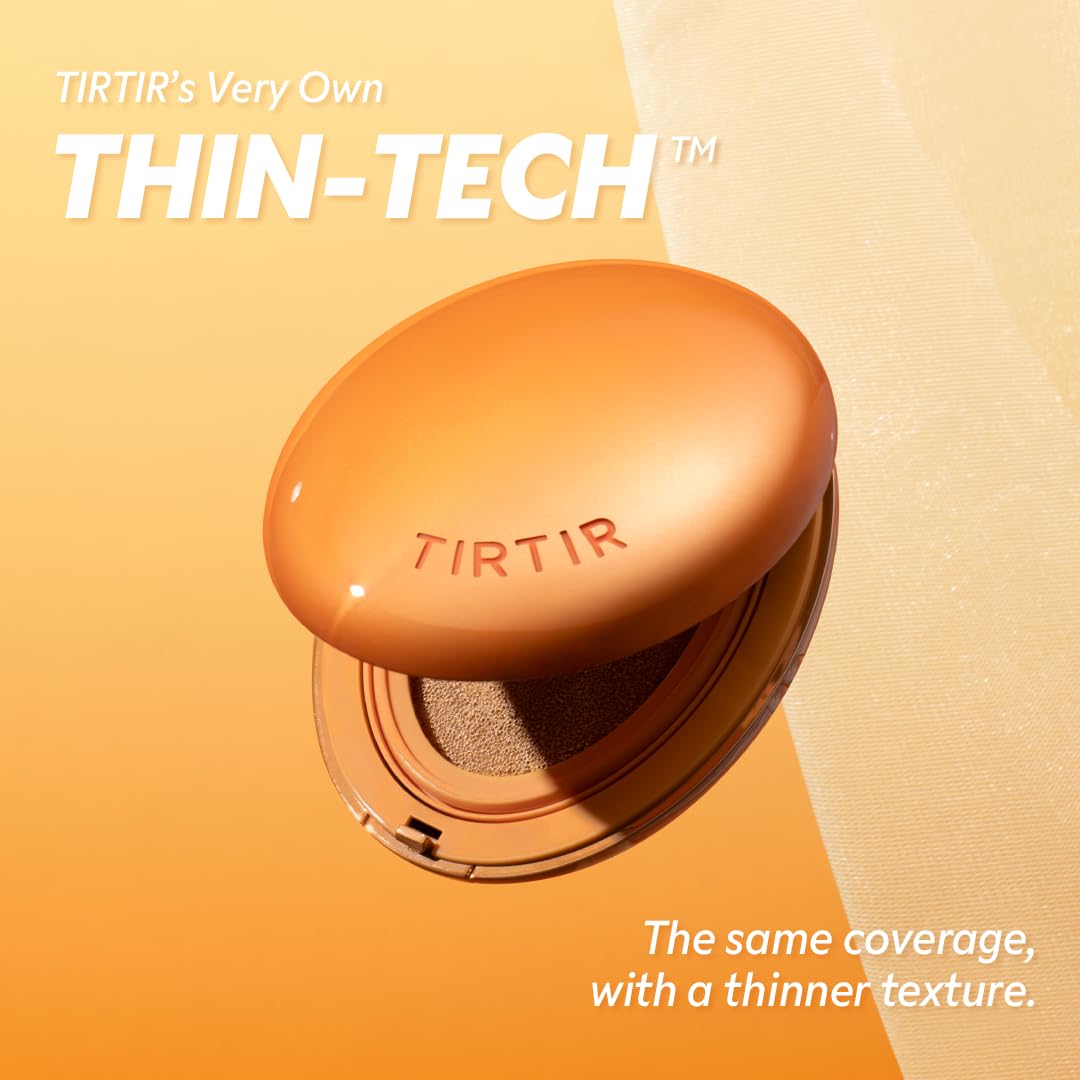 [*Mini Size*] TIRTIR Mask Fit Ai Filter Cushion Foundation | AI-Like Semi-Matte Finish - Up to 72-Hour Medium to Full Coverage K