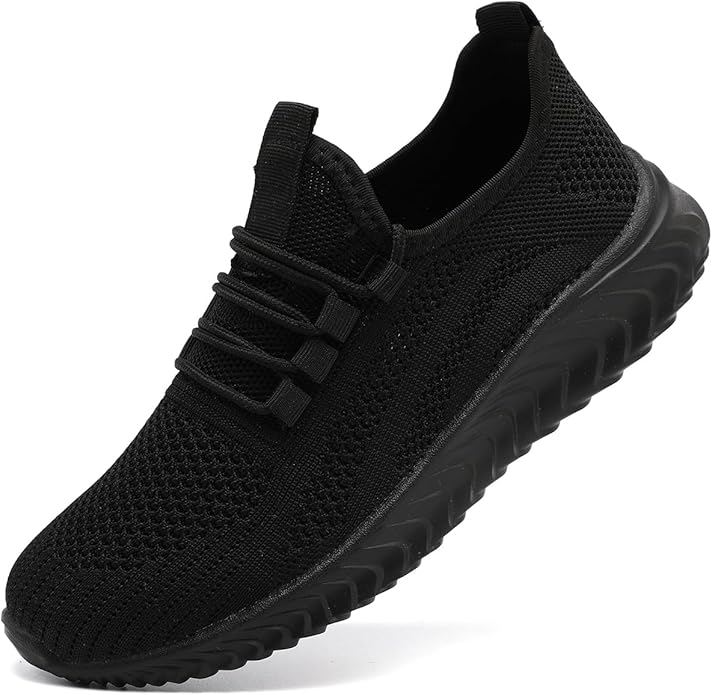 XKOWUO Women Walking Shoes Lightweight Breathable Comfortable Sneakers Non Slip Athletic Shoes Cushioned Running Slip Resi...