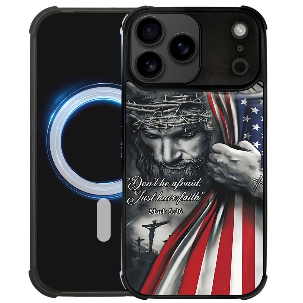 DAIZAG Case for iPhone 17 Pro Max,[Compatible with Magsafe] Air-Guard Corners Shockproof Soft Phone Cover for Boy Men Gift,Chris