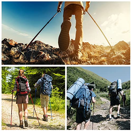 PATIKIL Trekking Pole Accessories Set, 8 Pack Walking Hiking Stick Snow Mud Baskets for Mud Ski Outdoor Climbing